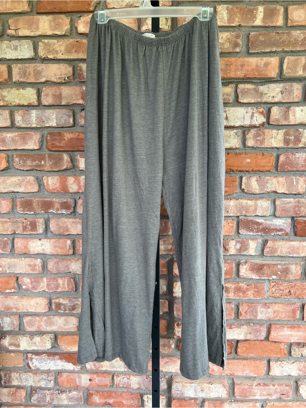 Chalet Wide-Leg Lounge Pants in Gray